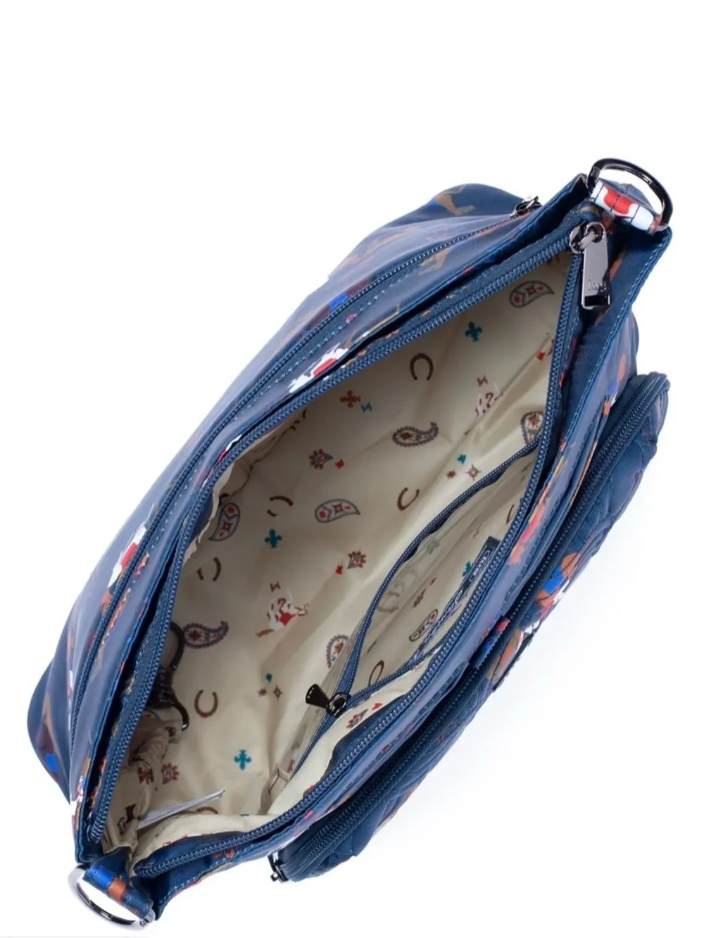 Lug Samba XL in Horses Navy NWT